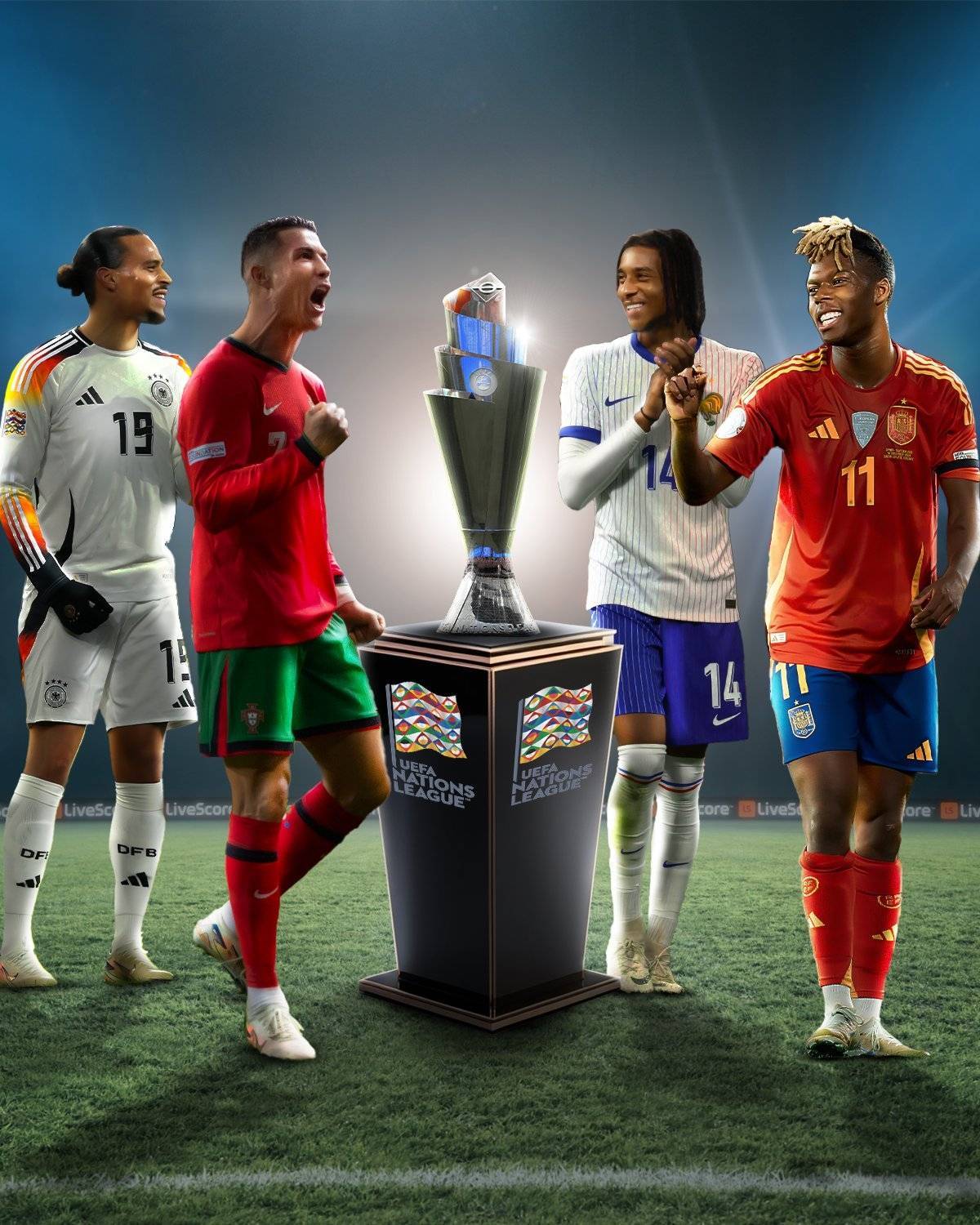 欧预赛比赛结束后球员庆祝胜利的简单介绍