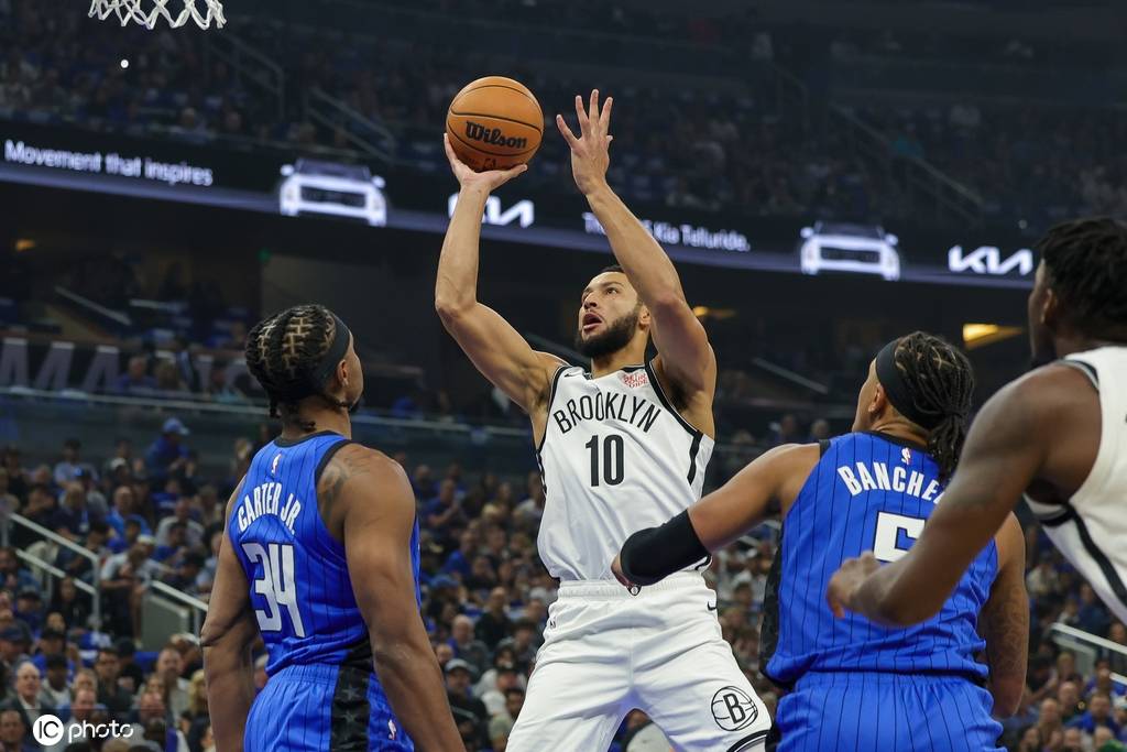 篮网击败魔术,东部前四稳定 篮网击败魔术,东部前四稳定